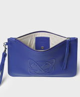 CC Pochette Grained Leather Violet