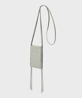 Pocket Bag Grained Leather Oat