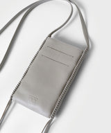 Pocket Bag Grained Leather Oat