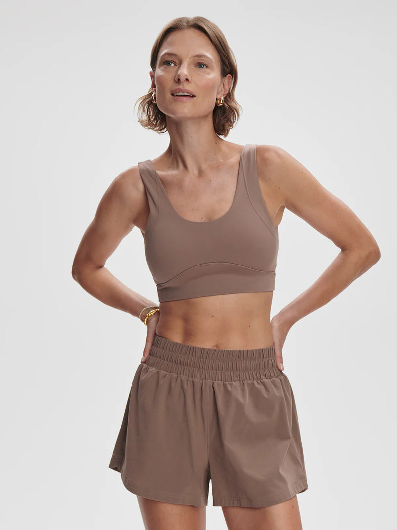 Kallin Running Shorts 3 Deep Taupe
