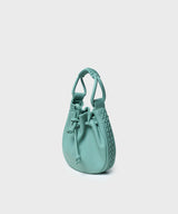 Cora Mini Bucket Bag Smooth Leather Mint