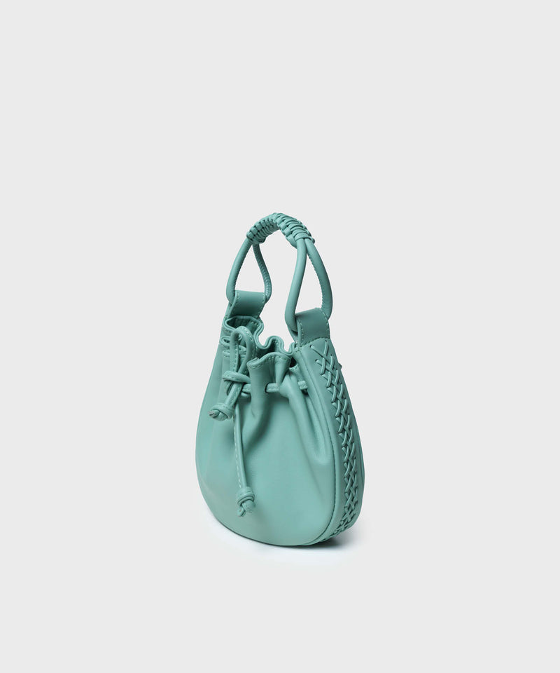 Cora Mini Bucket Bag Smooth Leather Mint