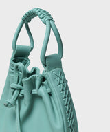 Cora Mini Bucket Bag Smooth Leather Mint