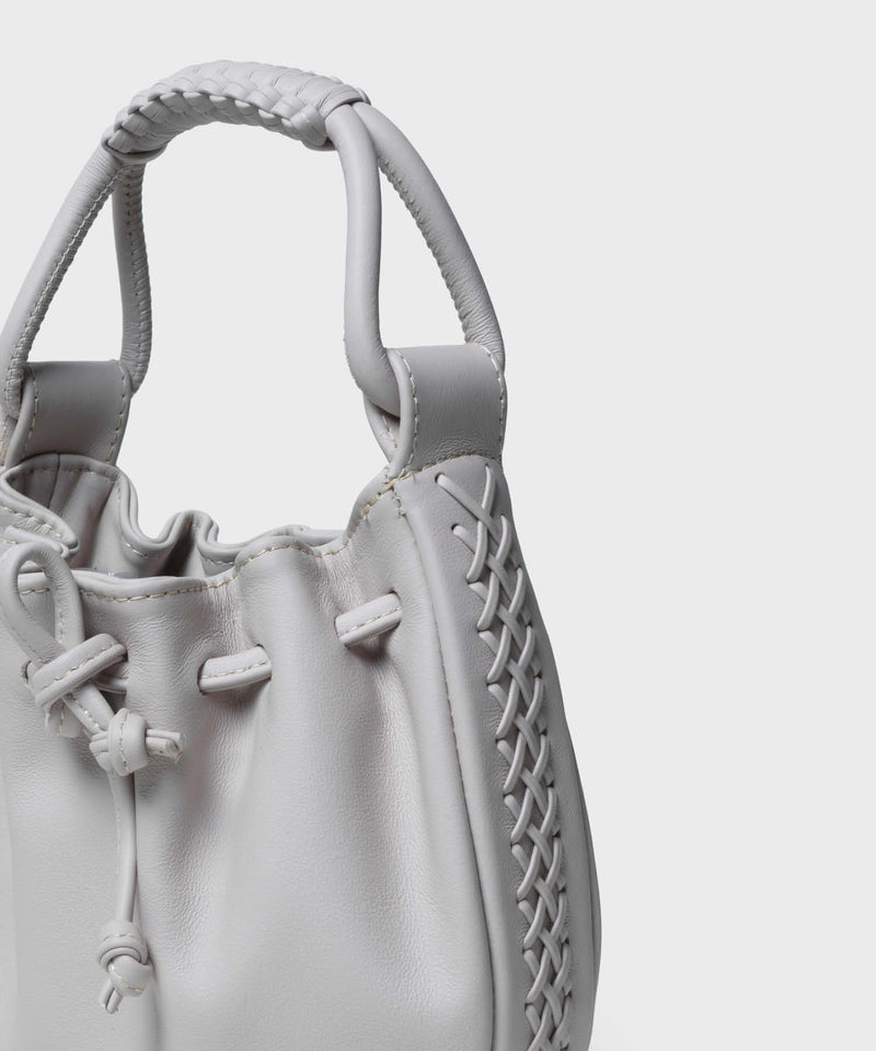 Cora Mini Bucket Bag Smooth Leather Angel