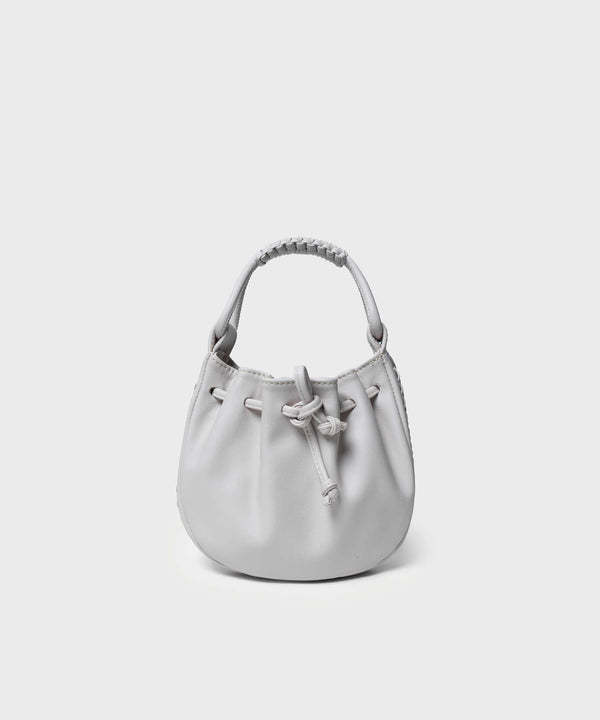 Cora Mini Bucket Bag Smooth Leather Angel