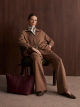 The Extra Wide Leg Pant 32 Golden Bronze Marl