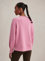 Zosia Crew Neck Sweater Moonlight Mauve