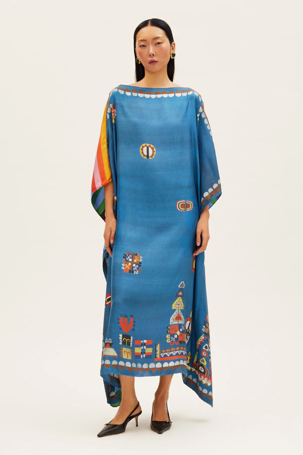 Tependris Kaftan Futuristic Naftis Olympic Blue/Futuristic Black