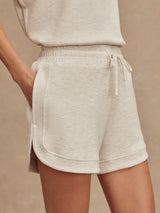 Ollie High Rise Short 3.5 Ivory Marl