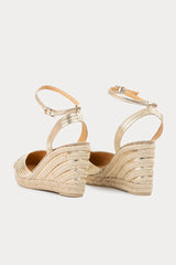 Cocoa 6 Wedge Espadrilles Platino