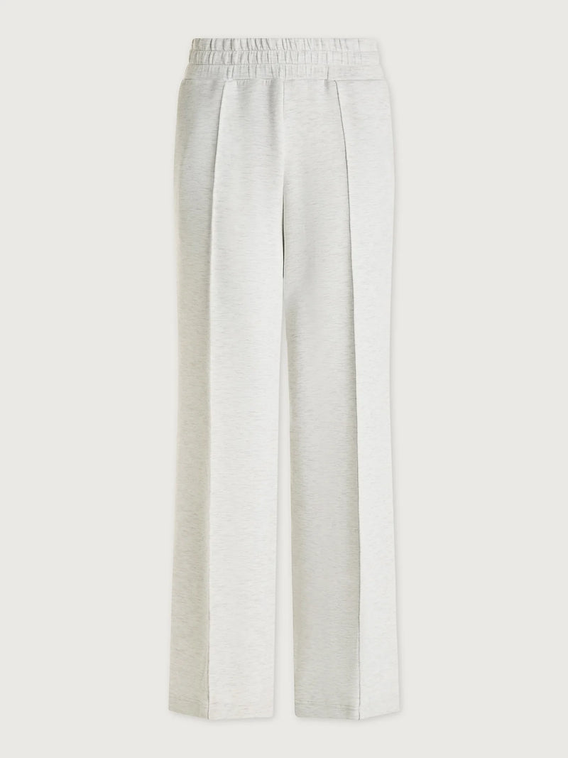 The Wide Leg Pant 30 Ivory Marl