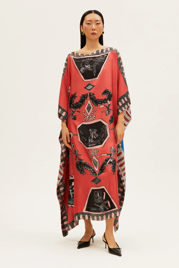 Tependris Kaftan Olympic Pink/Blue
