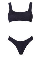 August Athletic Bikini Seersucker Blue