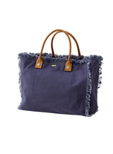 Cap Ferrat Canvas Tote Navy