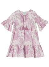 Linen Wide Tunic Jungle Lilac