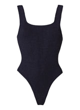 Josie Over The Shoulder One Piece Seersucker Blue