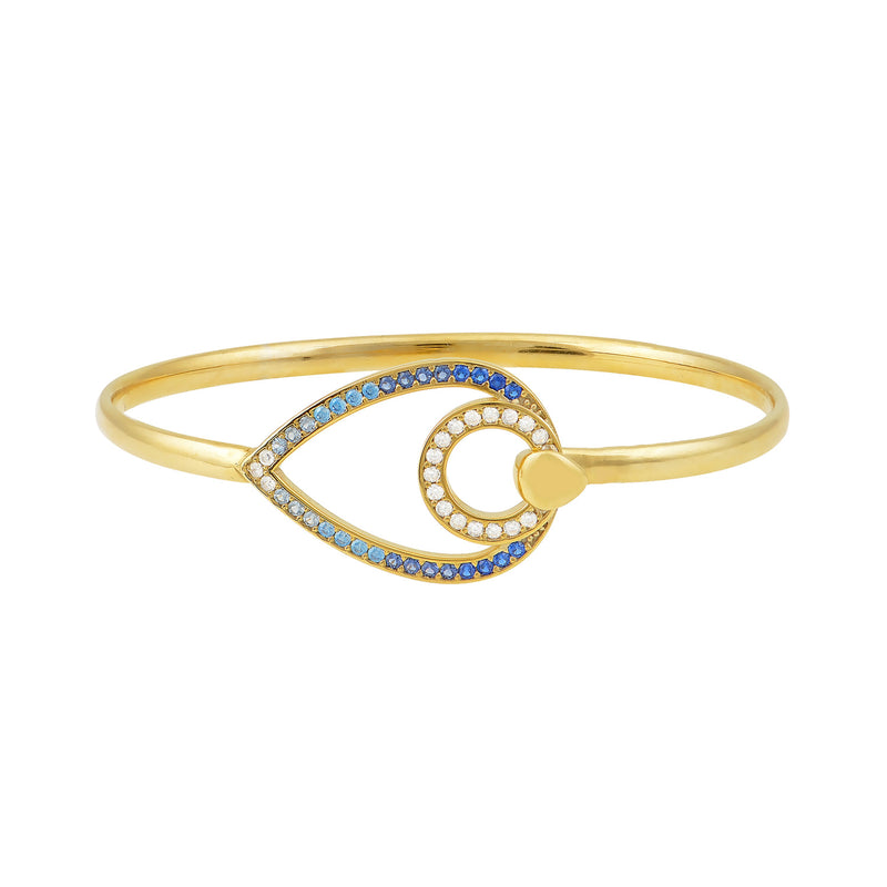 Blue Astra Bracelet Gold/White/Navy