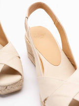 Diana 3 Wedge Espadrilles Ivory