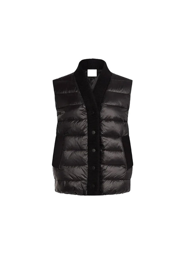 Activewear Varley Colwyn Combo Boxy Gilet Black Apoella