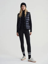 Activewear Varley Colwyn Combo Boxy Gilet Black Apoella