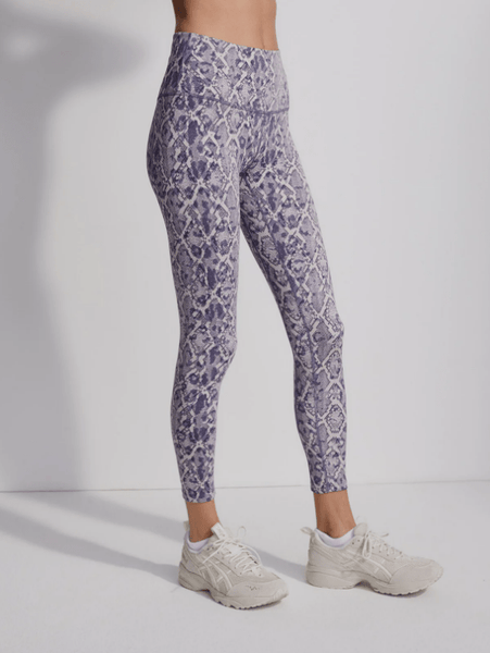 Let's Move High Rise Leggings 25 Blue Mix Lace Snake - Varley