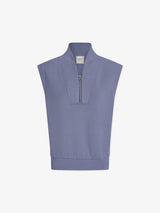 Activewear Varley Loretta Half Zip Sweater Stone Blue Apoella