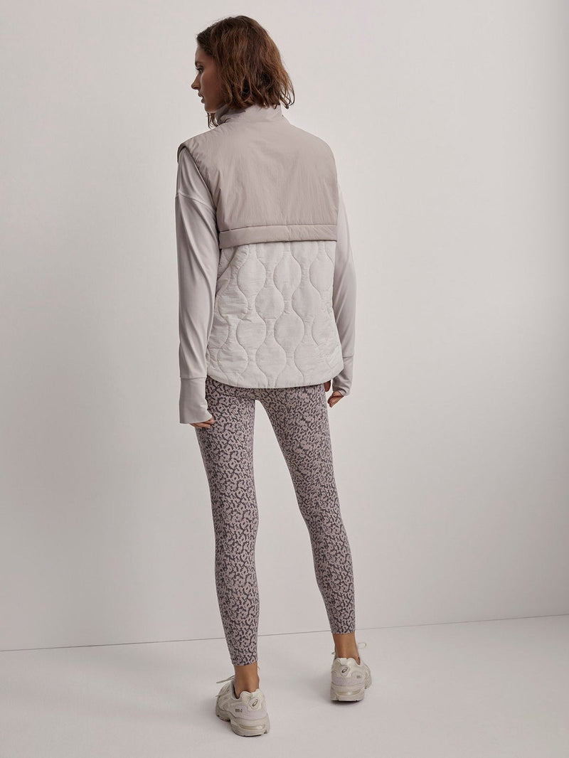 Activewear Varley Maher Quilted Active Gilet Rainy Day Etherea Apoella