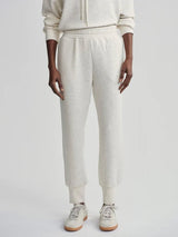 Activewear Varley The Slim Cuff Pant 27.5 Ivory Marl Apoella