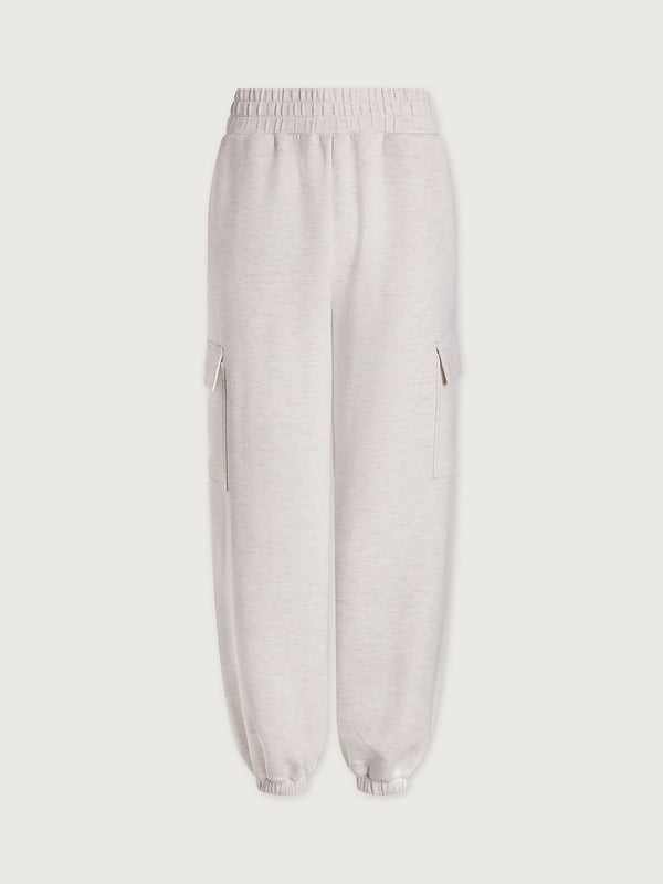 The Cargo Pants Ivory Marl