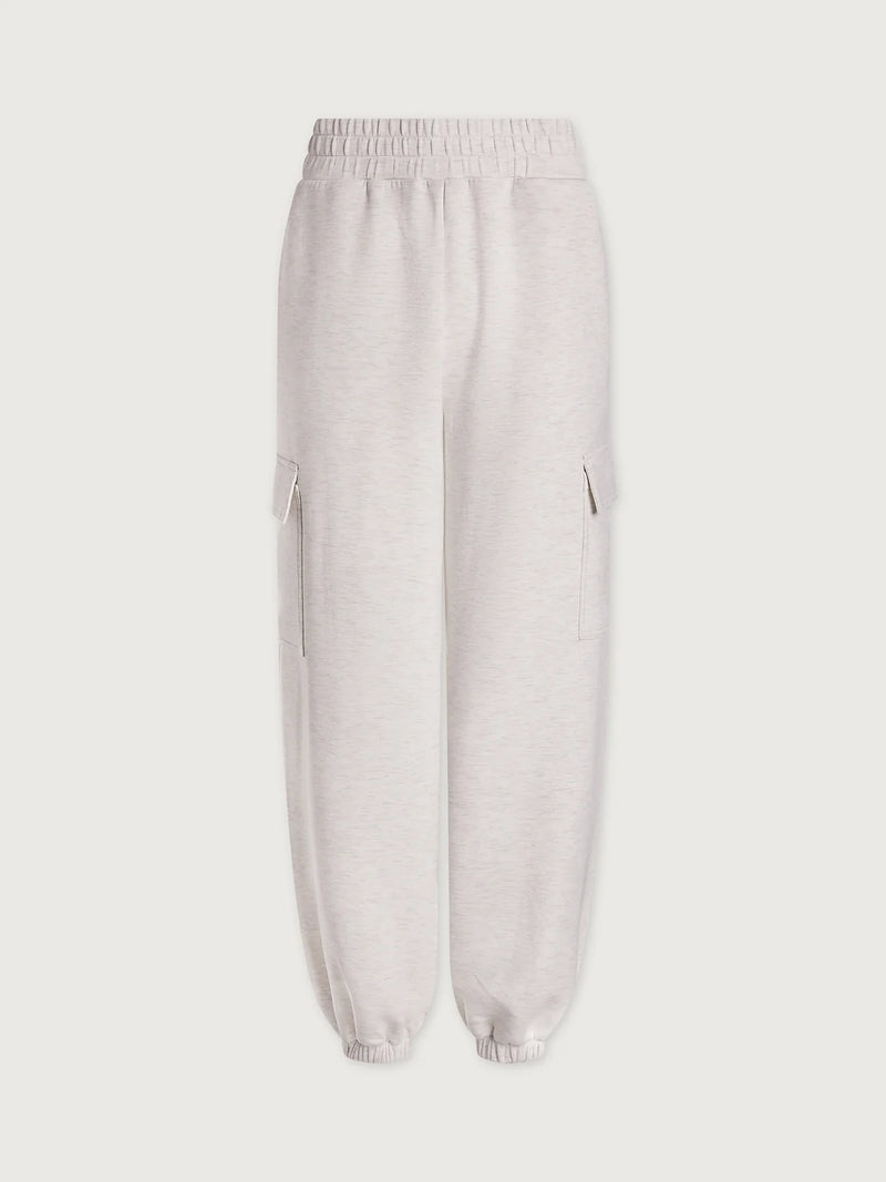 The Cargo Pants Ivory Marl