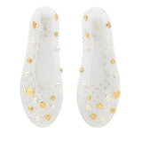 Ballerinas Ancient Greek Sandals Iro Jelly Shells Ballerinas Clear Apoella