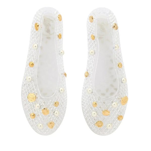 Ballerinas Ancient Greek Sandals Iro Jelly Shells Ballerinas Clear Apoella