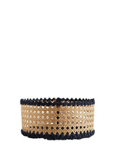 Baskets Alexandra Koumba Wicker Basket Midnight Blue Medium M / MIDNIGHT BLUE Apoella