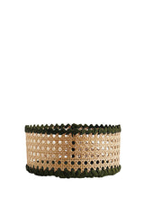 Baskets Alexandra Koumba Wicker Basket Olive Medium M / OLIVE Apoella