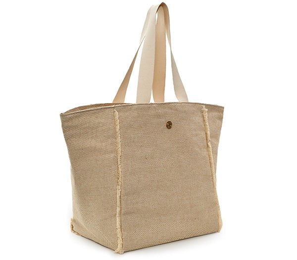 Beach Bags Apoella Kythira Canvas Beach Bag Beige O/S / Beige Apoella