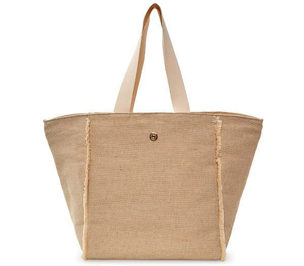 Beach Bags Apoella Kythira Canvas Beach Bag Beige O/S / Beige Apoella