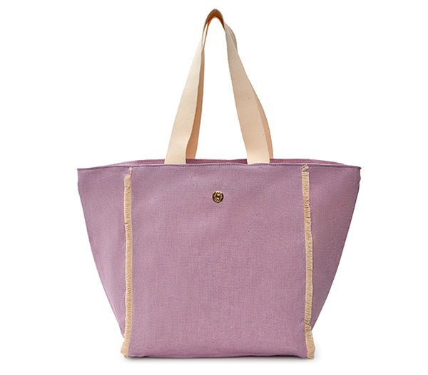 Beach Bags Apoella Kythira Canvas Beach Bag Lavender O/S / Lavender Apoella