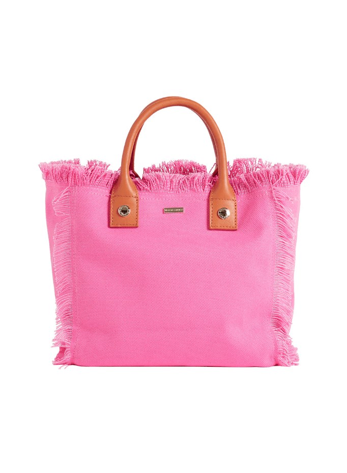 Beach Bags Melissa Odabash Porto Cervo Mini Tote Pink / O/S Apoella