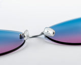 - Beat Blue/violet Lenses Silver O/S Apoella