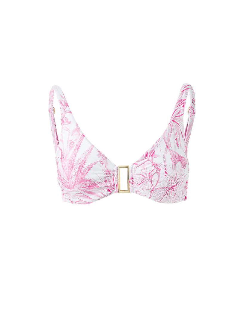 Bel Air Over The Shoulder Bikini Top Exotica