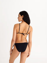 Bikini Eres Mouna Malou Triangle Tie Side Bikini Noir Apoella