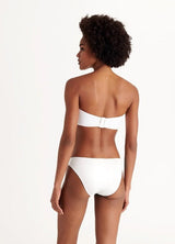 Bikini Eres Show Fripon Bandeau U Classic Bikini Blanc Apoella