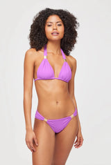 Bikini Heidi Klein Huatulco Adjustable Bikini Purple Apoella