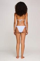 Bikini Heidi Klein Tinos Ring Triangle Bikini Light Blue/White Apoella