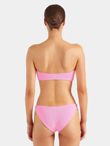 Bikini Hunza G Jean Bandeau Classic Bikini Bubblegum O/S / Bubblegum Apoella