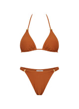 Bikini Lenny Niemeyer Adjustable Halter Bikini Hazelnut Apoella
