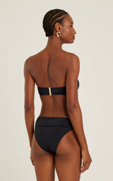 Bikini Lenny Niemeyer Bio Drop Bandeau Adjustable Lc Bikini Black Apoella
