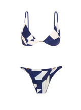 Bikini Lenny Niemeyer Triangle Detail Side Bikini Abstract Apoella