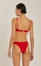 Bikini Lenny Niemeyer Triangle Snaffle Detail High Cut Bikini Paprika Apoella