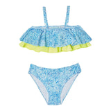 Bikini Marie Raxevsky Ruffled Neon Top Bikini Iris Apoella